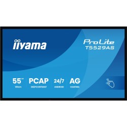 Monitor dotykowy IIYAMA 139cm (55") T5529AS-B1AG 16:9 M-Touch 2xHDMI+UBS-C (Speditionsversand)