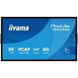 Monitor dotykowy IIYAMA 139cm (55") T5529AS-B1AG 16:9 M-Touch 2xHDMI+UBS-C (Speditionsversand)