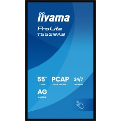 Monitor dotykowy IIYAMA 139cm (55") T5529AS-B1AG 16:9 M-Touch 2xHDMI+UBS-C (Speditionsversand)