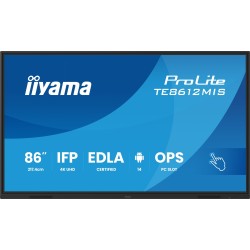 Monitor IIYAMA 217.4cm(86") TE8612MIS-B4AG 16:9 M-Touch HDMI+2xUSB-C