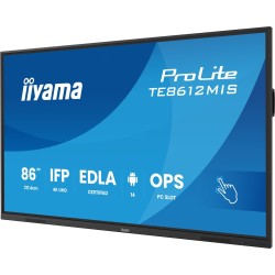 Monitor IIYAMA 217.4cm(86") TE8612MIS-B4AG 16:9 M-Touch HDMI+2xUSB-C