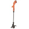 Black & Decker ST182320 przecinarka do pędzli/trymer Bateria Czarny, Pomarańczowy