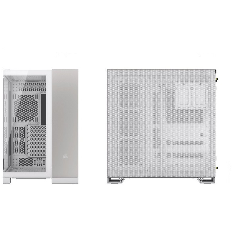 Corsair 6500X Tempered Glass Mid-Tower White/Gray