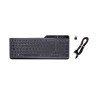 Klawiatura HP 400 Backlit Wired Keyboard przewodowa czarna 7N7C0AA Klawiatura HP 400 Backlit Wired Keyboard przewodowa czarna 7N7C0AA