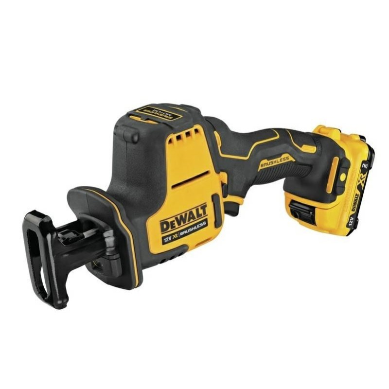 DeWALT DCS312D2-QW piła szablasta 2800 spm Czarny, Żółty