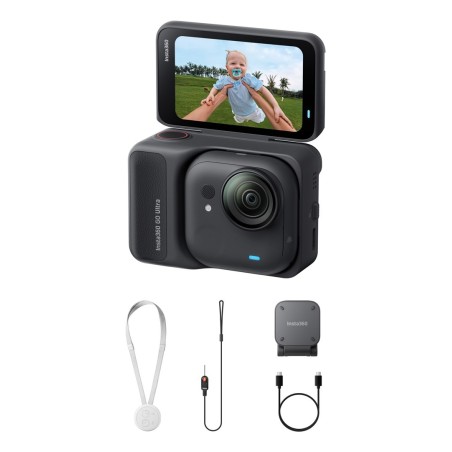 Insta360 GO Ultra Standard Bundle (Midnight Black) - kamera sportowa 53g