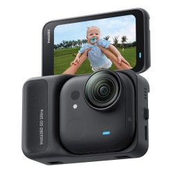 Insta360 GO Ultra Standard Bundle (Midnight Black) - kamera sportowa 53g