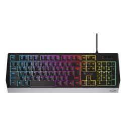 Klawiatura Gaming GENESIS RHOD 300 RGB Czarna USB ES (hiszpański)