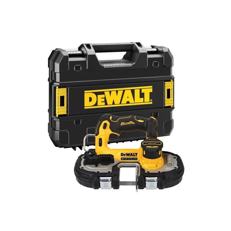 Pilarka taśmowa bezszczotkowa 18V Dewalt DCS377NT-XJ