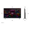 LG 50UA73003LA Telewizor 127 cm (50")