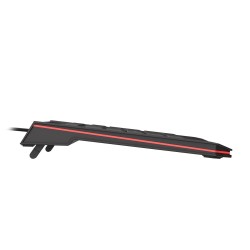 Klawiatura dla graczy Genesis Lith 400 RGB US podświetlenie X-Scissor Software SLIM