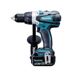 Makita DDF458RTJ wiertło 2,3 kg Czarny, Niebieski