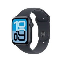 Apple Watch SE 3 GPS 44mm Midnight Aluminium Case with Midnight Sport Band - M/L