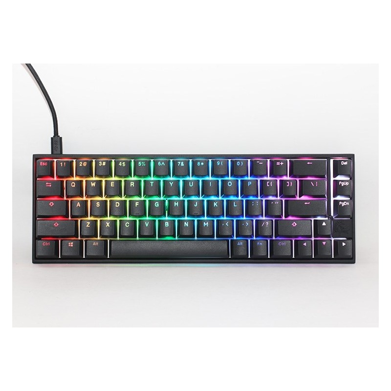 Ducky Mecha Pro SF klawiatura Gaming USB Niemiecki Czarny Ducky Mecha Pro SF klawiatura Gaming USB Niemiecki Czarny