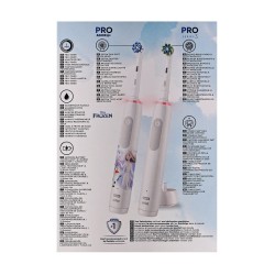 Zestaw 2 szczoteczek Oral-B 3 3000 i Junior Frozen