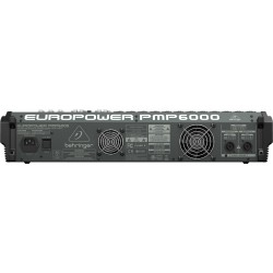 Behringer PMP6000 mikser audio 20 kan. 10 - 200000 Hz Czarny