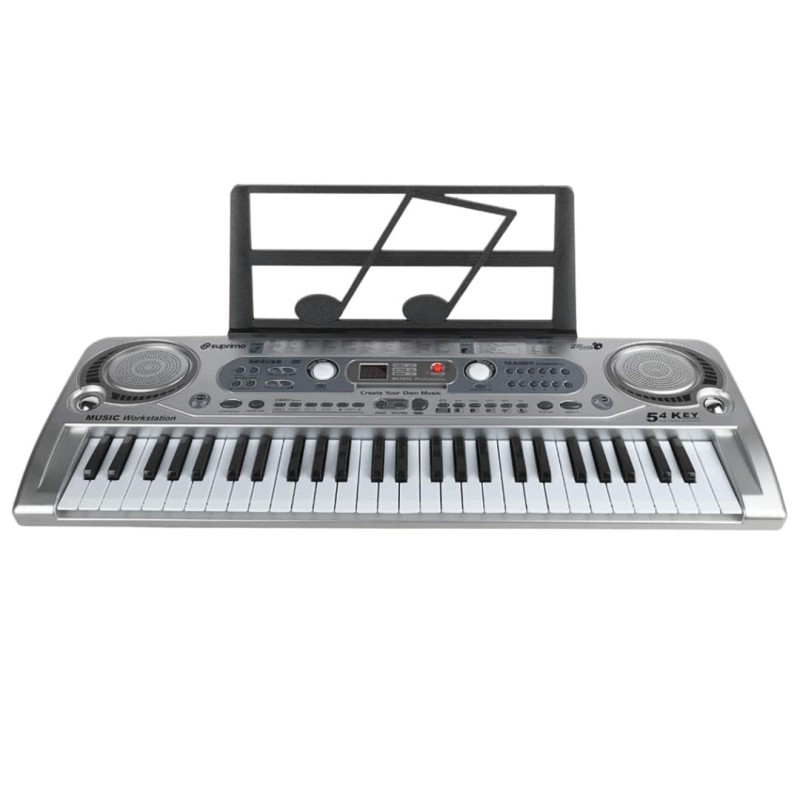 SUPRIMO 824 USB KEYBOARD - Organy z mikrofonem dla dzieci do nauki gry