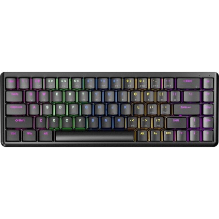Przewodowa klawiatura mechaniczna - Rampage REBEL Black