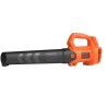 Black & Decker BCBL200B akumulatorowa dmuchawa do liści 145 km/h Pomarańczowy 12 V Litowo-jonowa (Li-Ion)