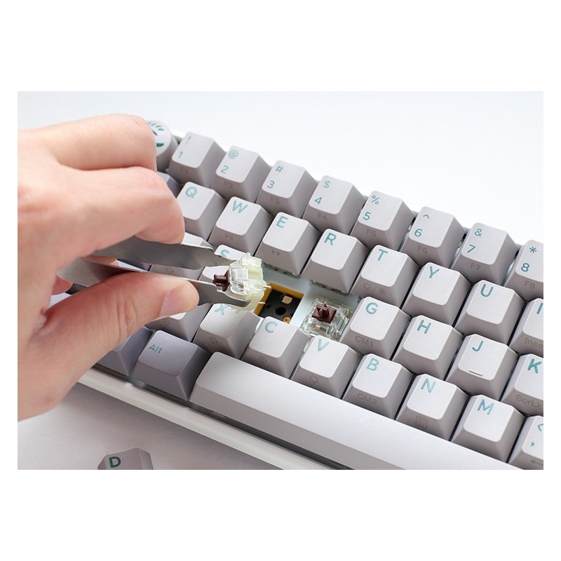 Klawiatura Ducky One 3 SF Gaming USB QWERTY US International Szary