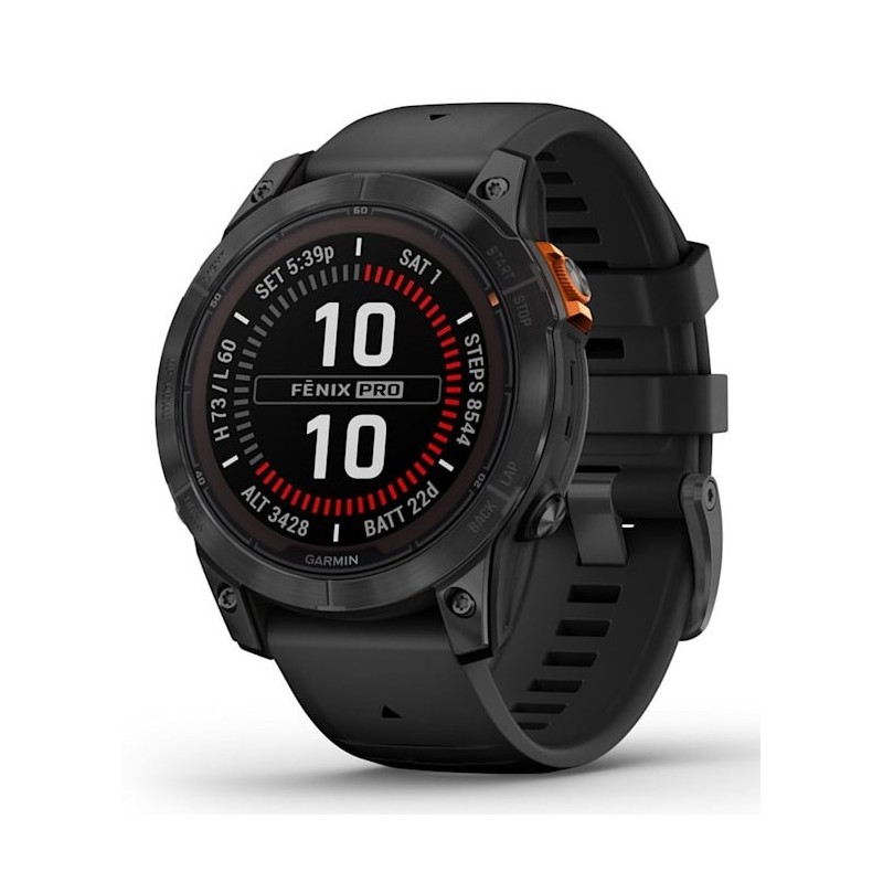 Zegarek sportowy Garmin Fenix 7 Pro Solar Edition Slate Grey / Black Band