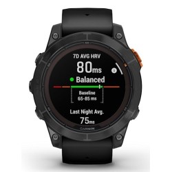 Zegarek sportowy Garmin Fenix 7 Pro Solar Edition Slate Grey / Black Band