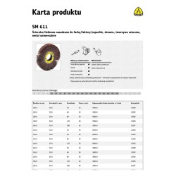 K.ŚCIERNICA TAR.LIST.15050 gr. 80 SM611