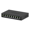 NETGEAR GS308E Zarządzany L2/L3 Gigabit Ethernet (10/100/1000) Obsługa PoE Czarny