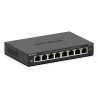 NETGEAR GS308E Zarządzany L2/L3 Gigabit Ethernet (10/100/1000) Obsługa PoE Czarny