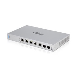Ubiquiti UniFi US-XG-6POE łącza sieciowe Zarządzany 10G Ethernet (100/1000/10000) Obsługa PoE 1U Szary