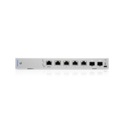 Ubiquiti UniFi US-XG-6POE łącza sieciowe Zarządzany 10G Ethernet (100/1000/10000) Obsługa PoE 1U Szary