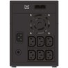 PowerWalker VI 2200 LCD/IEC Technologia line-interactive 2,2 kVA 1200 W 6 x gniazdo sieciowe