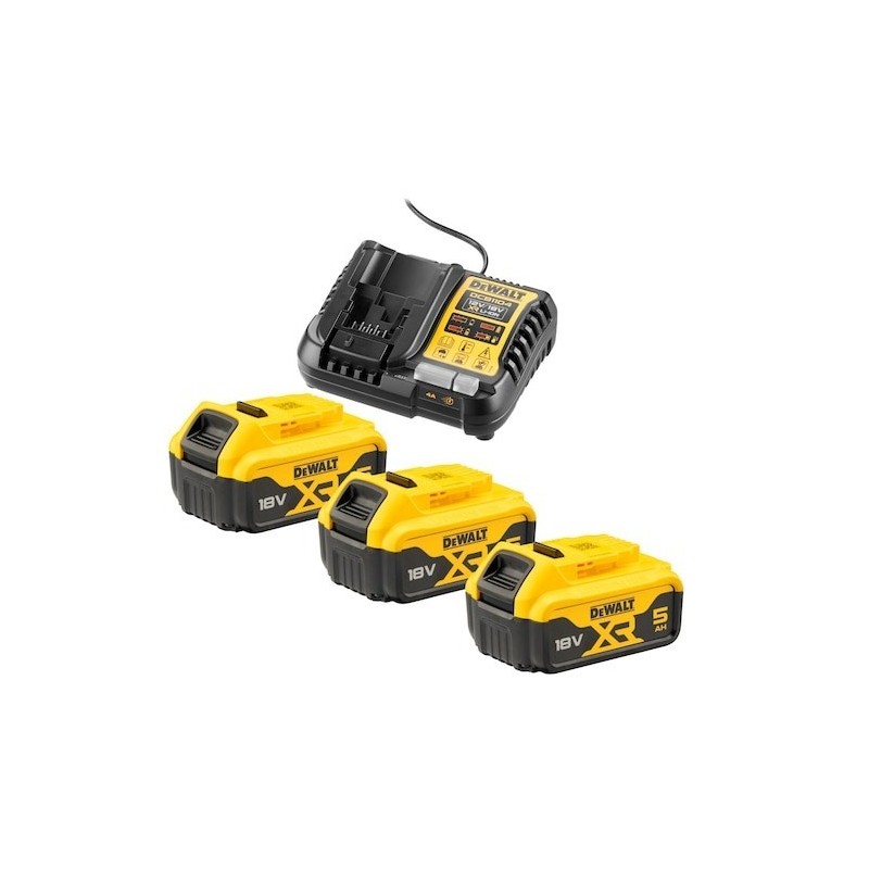 DeWALT DCB1104P3-QW bateria/ładowarka do elektronarzędzi Zestaw bateria i ładowarka