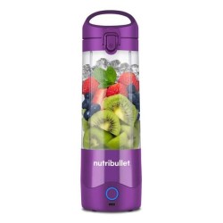 Blender sportowy Nutribullet NBP003PU Przenośny Materiał słoika: Tritan/bez BPA Pojemność słoika 0,475 L Purpura
