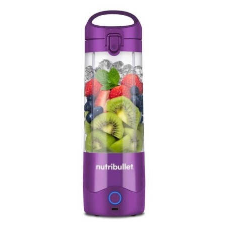 Blender sportowy Nutribullet NBP003PU Przenośny Materiał słoika: Tritan/bez BPA Pojemność słoika 0,475 L Purpura