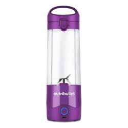 Blender sportowy Nutribullet NBP003PU Przenośny Materiał słoika: Tritan/bez BPA Pojemność słoika 0,475 L Purpura