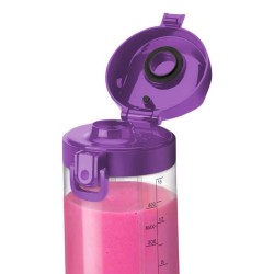 Blender sportowy Nutribullet NBP003PU Przenośny Materiał słoika: Tritan/bez BPA Pojemność słoika 0,475 L Purpura