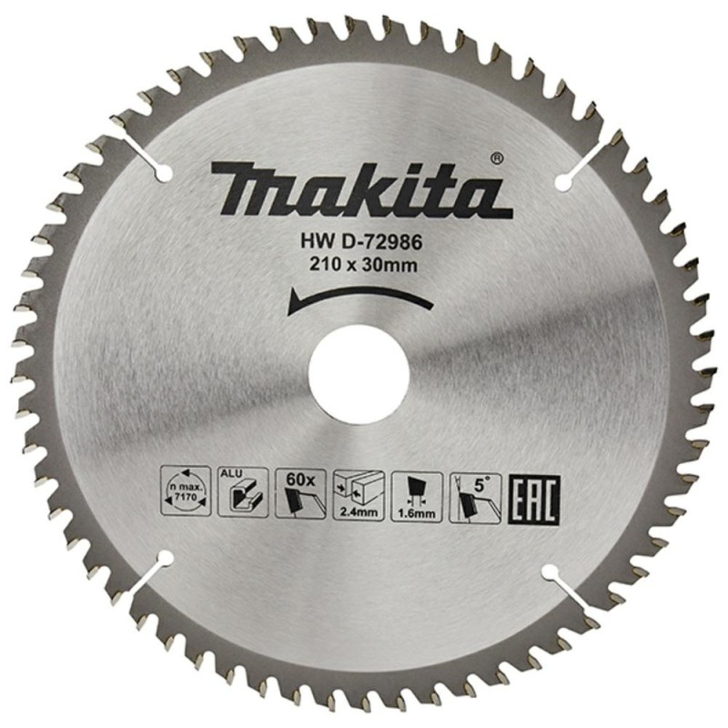 MAKITA PIŁA TARCZOWA 210x30x 60z ECONOM DO ALUMINIUM