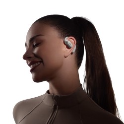 Słuchawki bezprzewodowe douszne Shokz OpenFit 2+ Szare