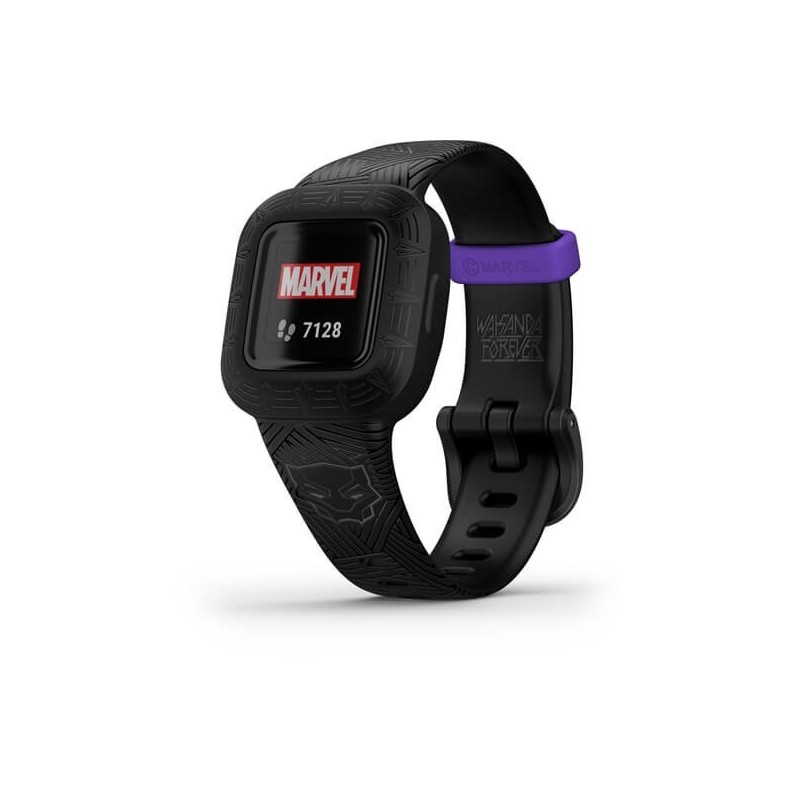 Smartwatch Garmin Vivofit Junior 3 Marvel Black Panther Czarny Smartwatch Garmin Vivofit Junior 3 Marvel Black Panther Czarny