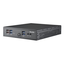 Shuttle DS50U3 komputer typu barebone Wielkość PC 1.3L Czarny i3-1315U