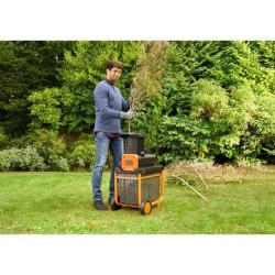 BD Rozdrabniacz do gałęzi 2800W o średnicy 40mm