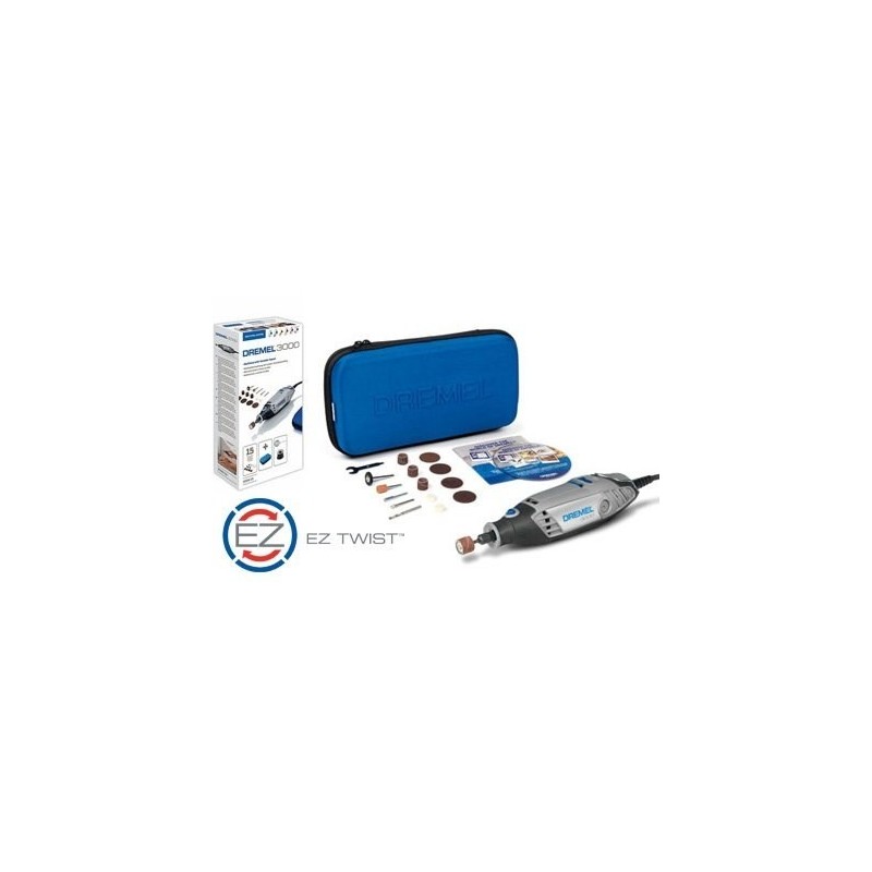 DREMEL SZLIFIERKA WIELOFUNKCYJNA MULTI 3000 + 15szt. OSPRZĘTU SPEEDCLIC