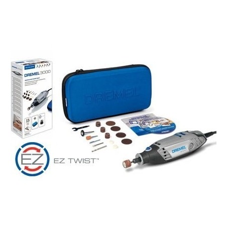 DREMEL SZLIFIERKA WIELOFUNKCYJNA MULTI 3000 + 15szt. OSPRZĘTU SPEEDCLIC