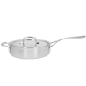Patelnia sauté z 2 uchwytami i pokrywką DEMEYERE 5-Plus 40850-853-0 - 24 cm