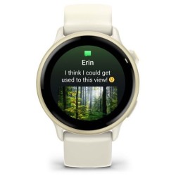 Zegarek Garmin Vivoactive 6 42mm Bone/Lunar Gold