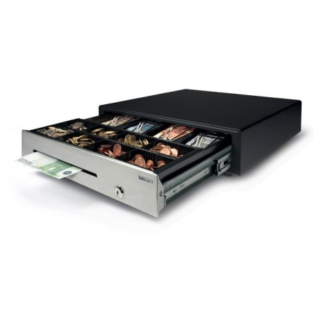 Safescan HD-4141S - Szuflada na pieniądze - Schwarz, Silber (132-0426)