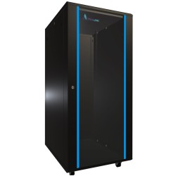 Extralink Szafa rack 27U 600x800 Czarna stojąca