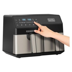 Frytkownica beztłuszczowa Black+Decker Dual Basket BXAF9000E