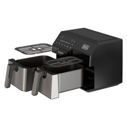 Frytkownica beztłuszczowa Black+Decker Dual Basket BXAF9000E